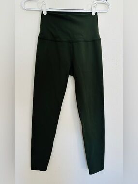 BEYOND YOGA Dark Green High Waisted Yoga Leggings Size Small